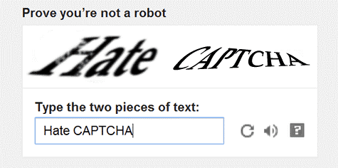reCAPTCHA v1