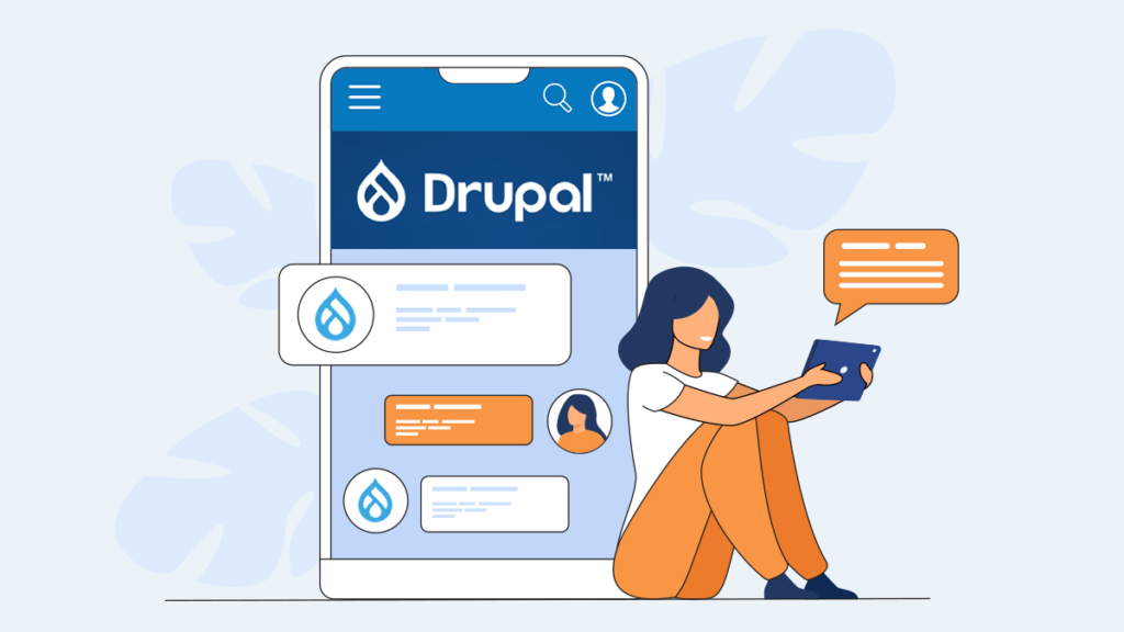 نحوه کار نرم افزار drupal چیست؟